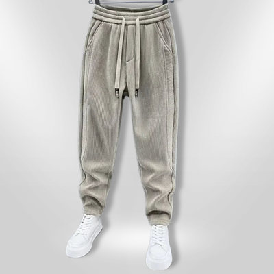 LUX | Pantalon Style Tendance Côtelé