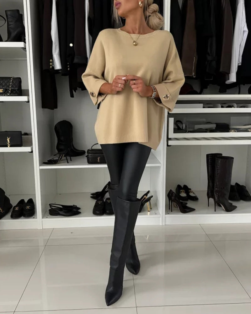 Isabella | Élégante blouse en tricot