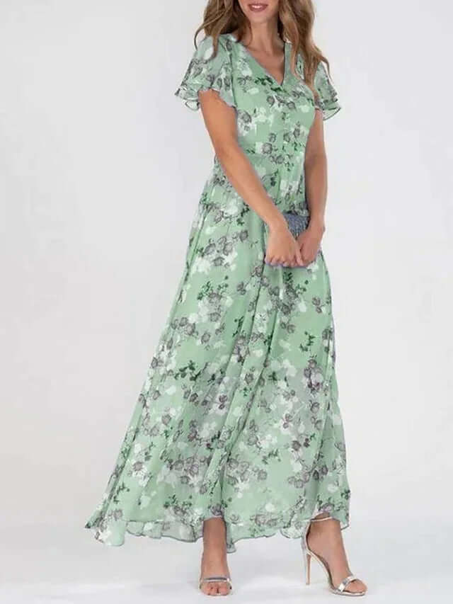 Robe colorée et élégante pour femmes