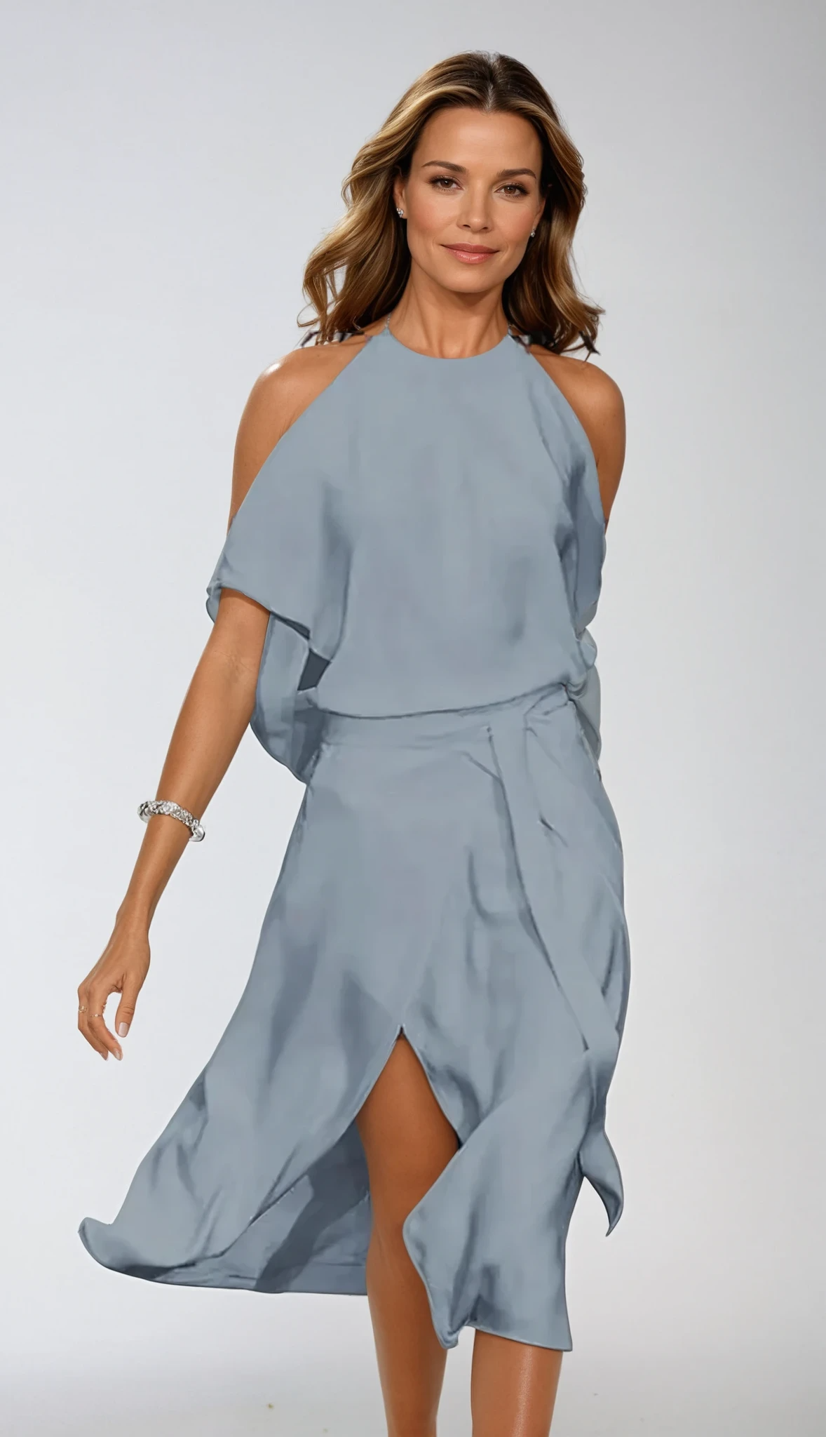 Madonna | Robe Simple Décontracté pour femme | Midi