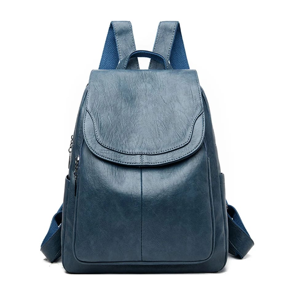 Sac à dos en cuir antivol pour femmes élégantes | Edah
