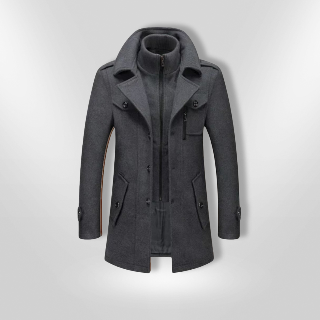 ANTON | Manteau double épaisseur