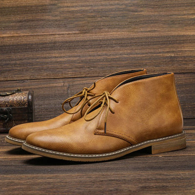 Bottes en Cuir Intemporelles