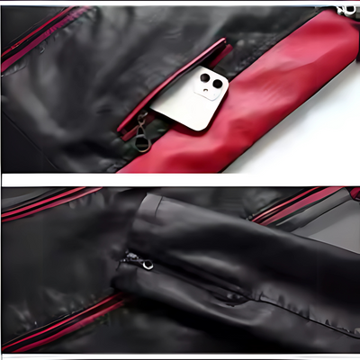 RAMOS | Veste en cuir premium avec détails audacieux