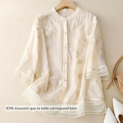 Alexandra™ | Blouse brodée