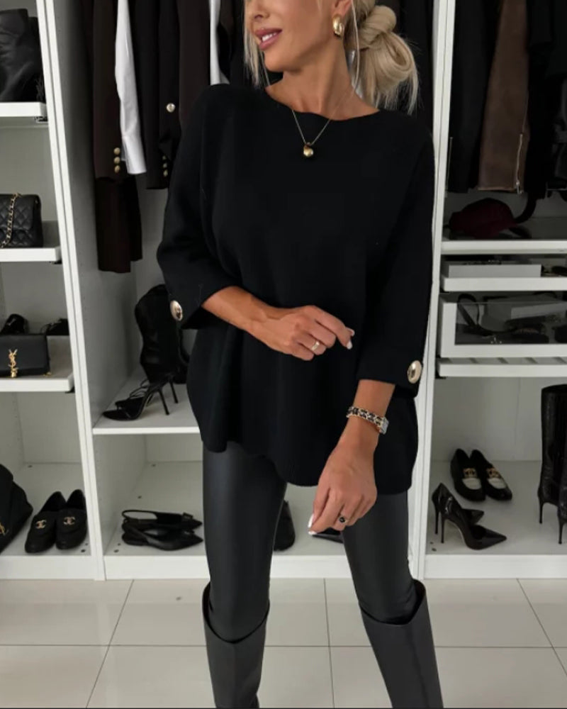 Isabella | Élégante blouse en tricot