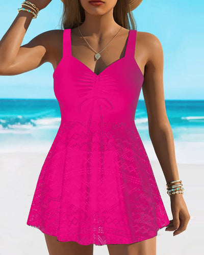Maillot de bain Premium Dentelle Halterneck