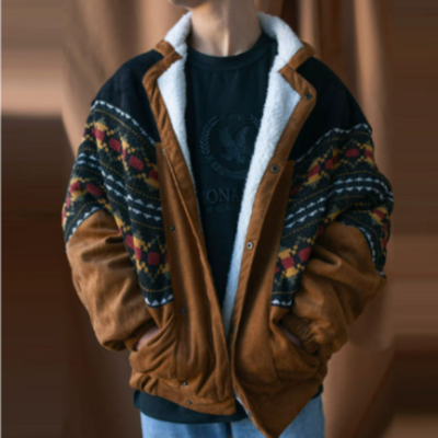 Enzo - Veste polaire homme polaire rétro