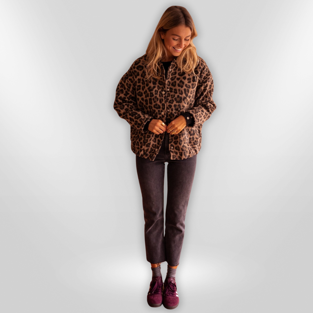 ELODIE | veste léopard