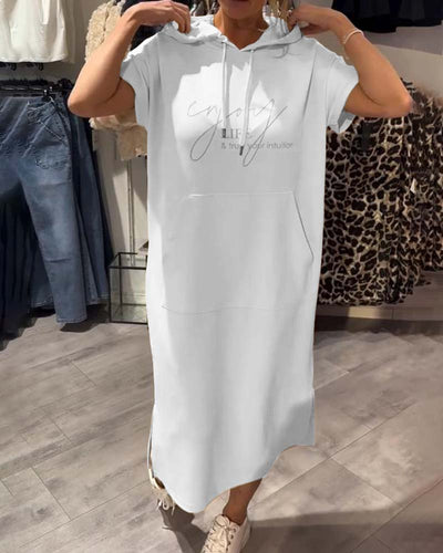 Saskia™ | Robe Décontractée à Capuche
