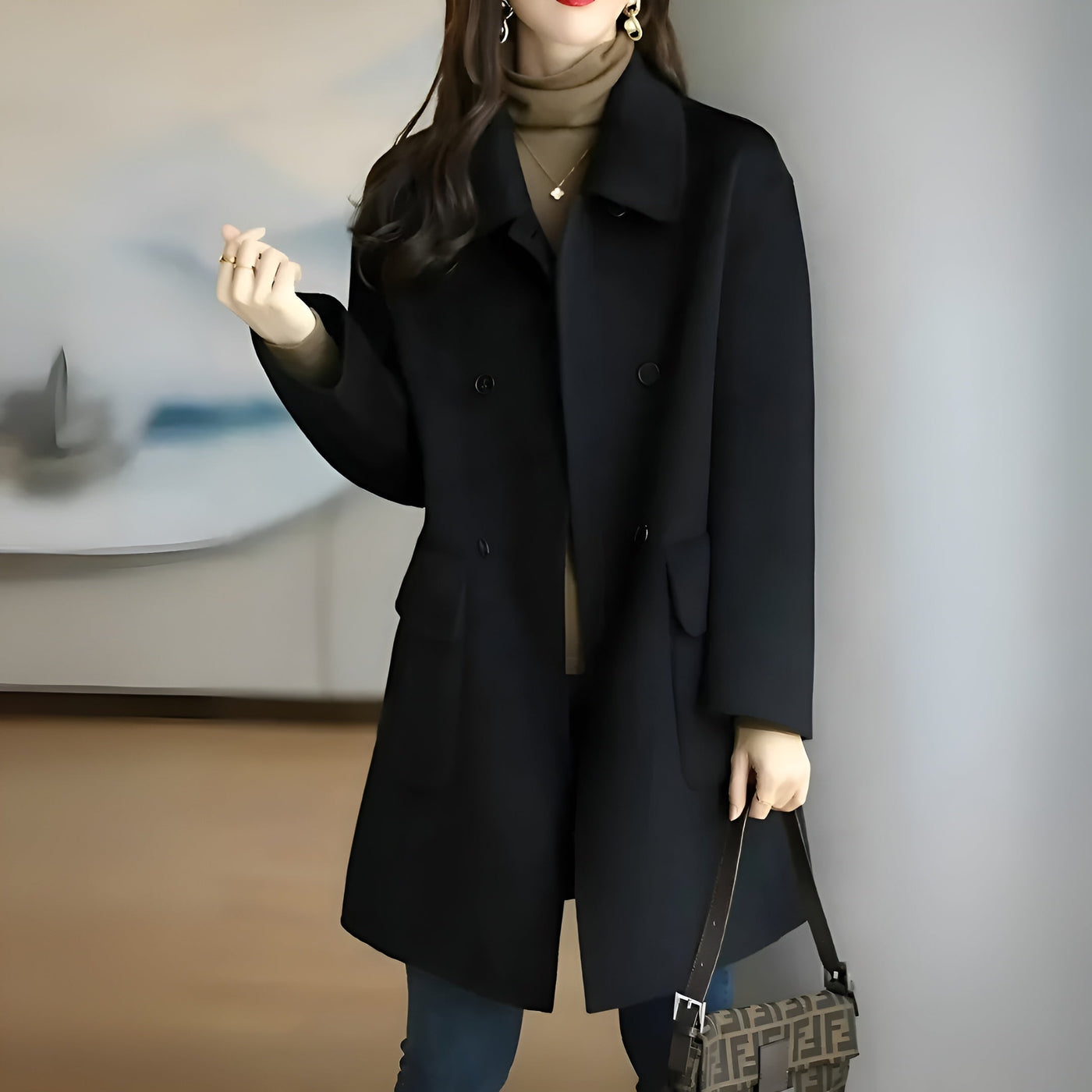 Camille™ | Manteau d'Hiver Élégant et Chaud