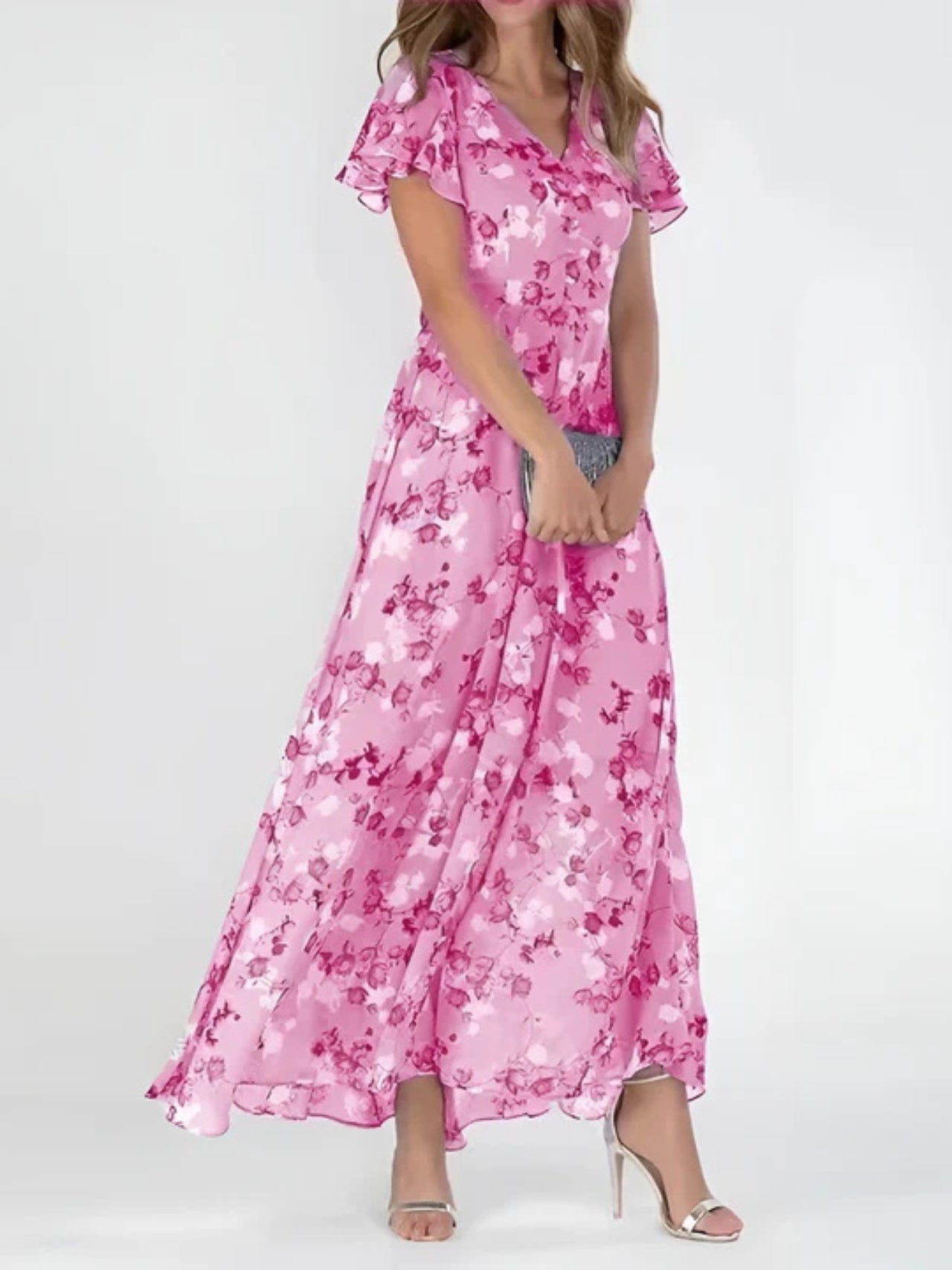 Élodie™ | Robe Longue Fleurie