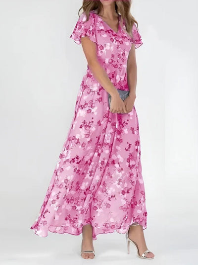 Élodie™ | Robe Longue Fleurie