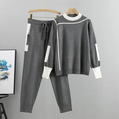 Luisa™ - Ensemble de pull à manches longues tricoté