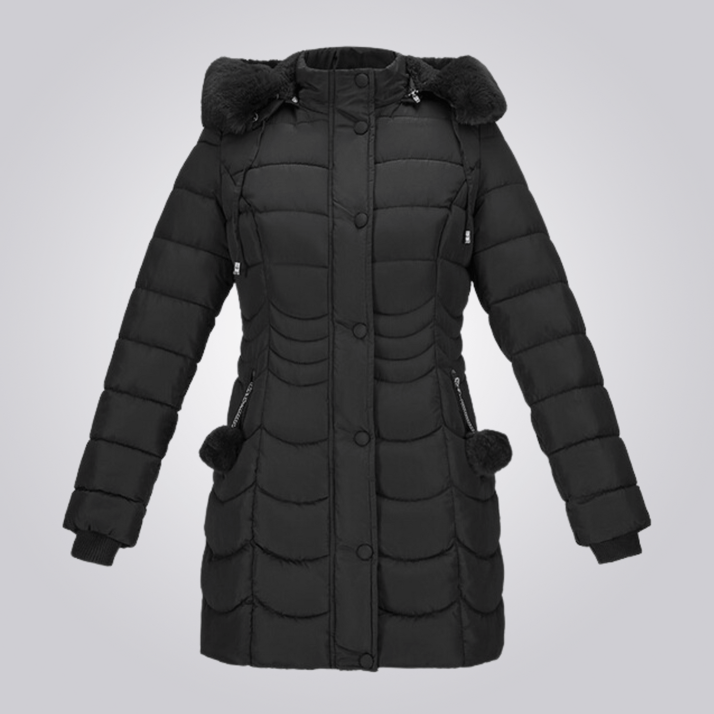 Ratna | Manteau Long Hiver Élégant Pour Femmes