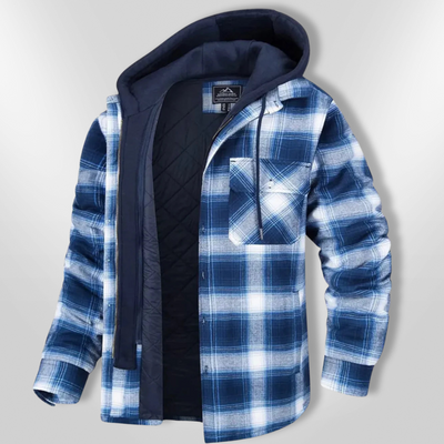 JOHN | Manteau à carreaux pour homme