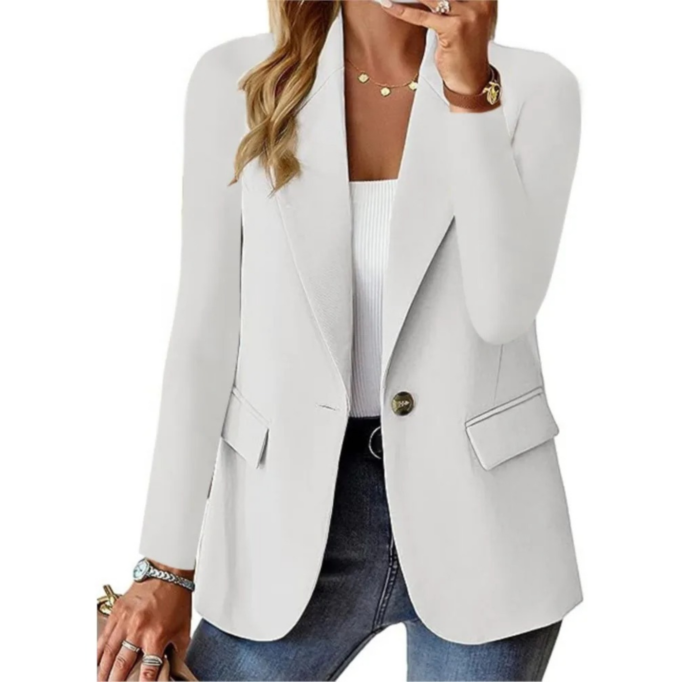 Elena | Blazer décontracté sur mesure