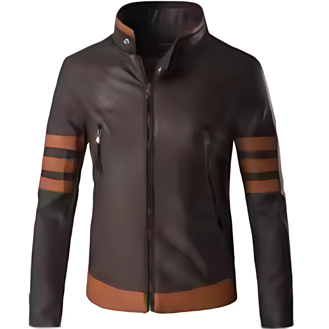 WOLVERINE | Veste en Cuir Marron