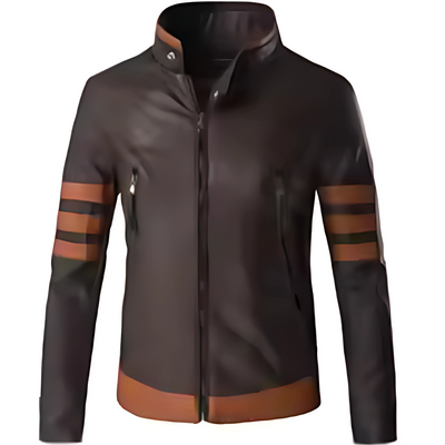 WOLVERINE | Veste en Cuir Marron