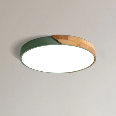 Delos - Plafonnier LED scandinave en bois