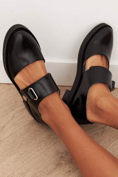Angelina™ | Mary Janes modernes avec boucle oversize
