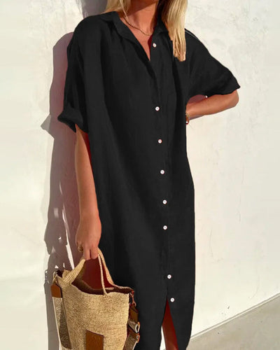 Dominique | Robe Chemise Stylisé Pour Femme | Mini