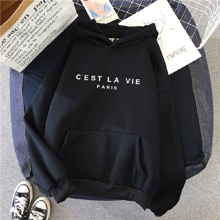 Niva - Sweat à capuche confortable femme