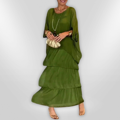 VENISA | robe en mousseline de soie