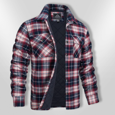 ALEX | Blouson bomber à carreaux