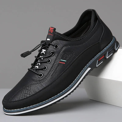 Chaussures en cuir orthopédiques faites à la main