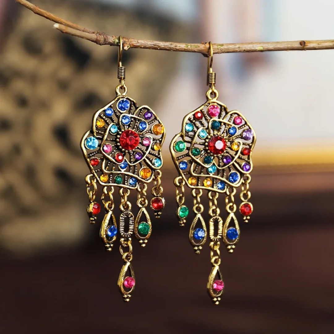 Yasmin™ | Boucles mandala colorées