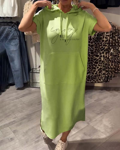 Saskia™ | Robe Décontractée à Capuche