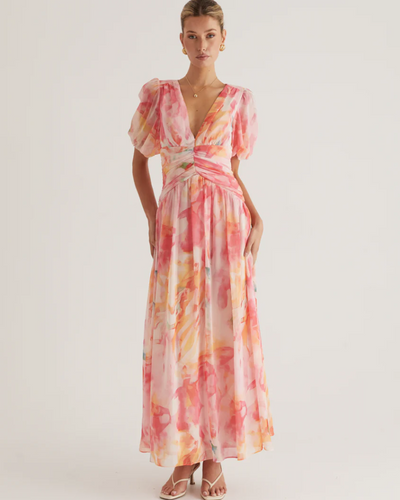 ILANA - ROBE MAXI ROMANTIQUE