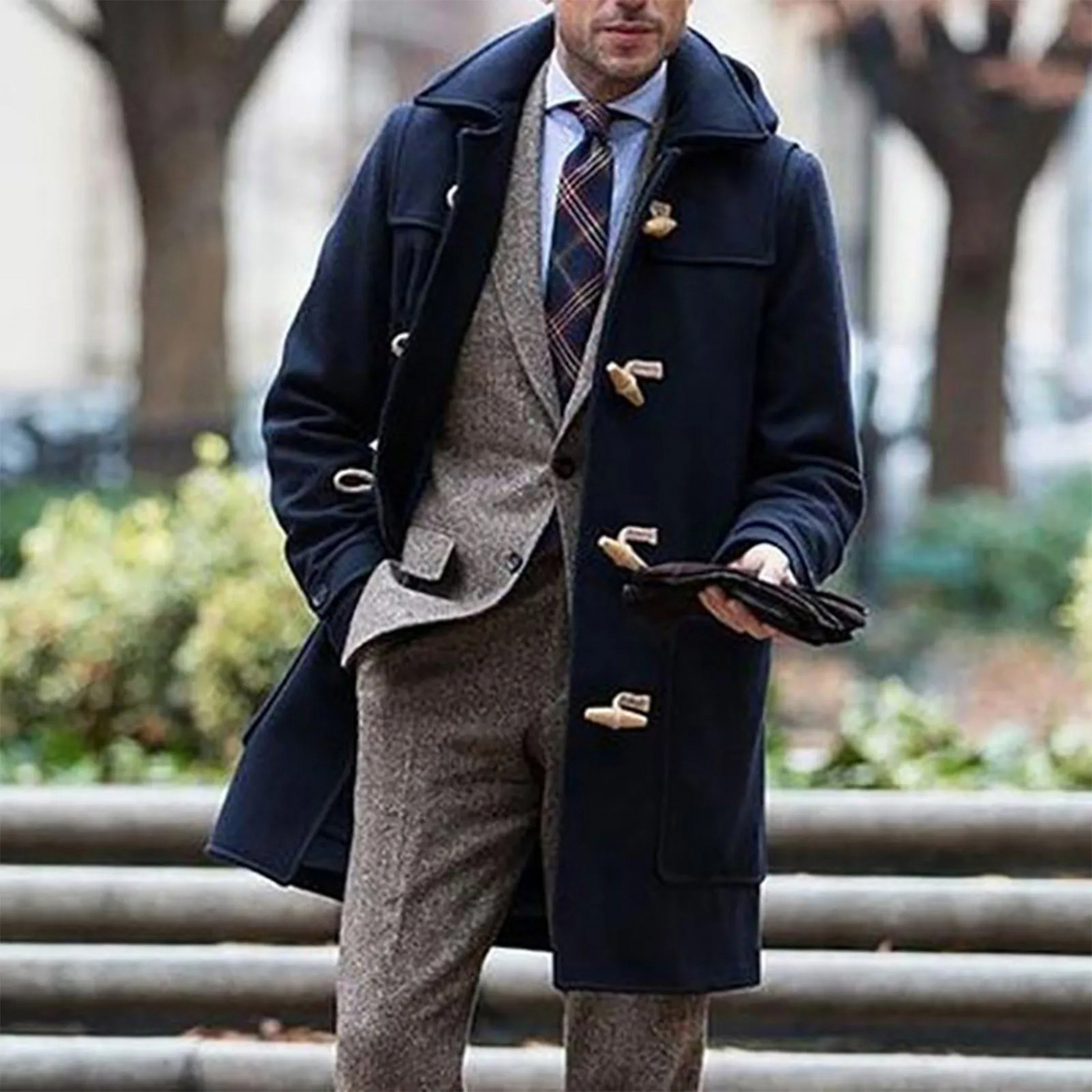 Peder | Manteau classique en laine homme