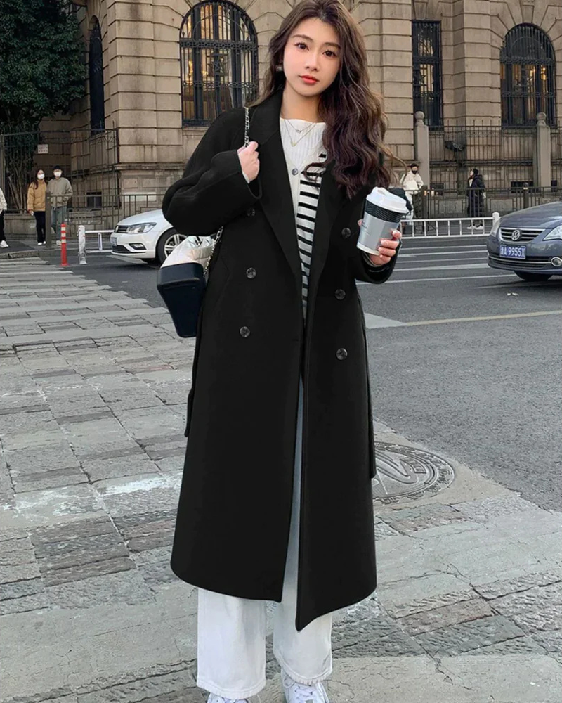 NADIANA - TRENCH EN LAINE