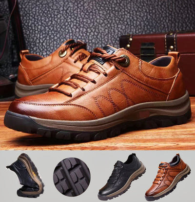 Mathis | Chaussures en Cuir PU Haut de Gamme Cousues à la Main