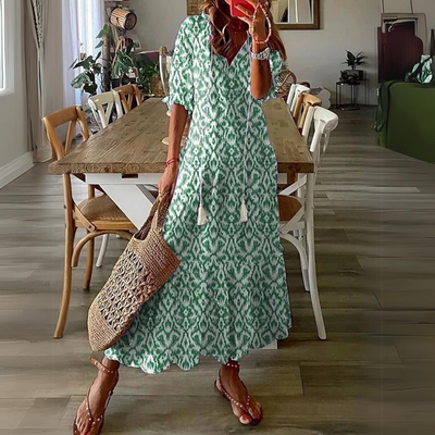 Éléanor - Maxi-Robe Fleurie Pour Les Événements De L'Été