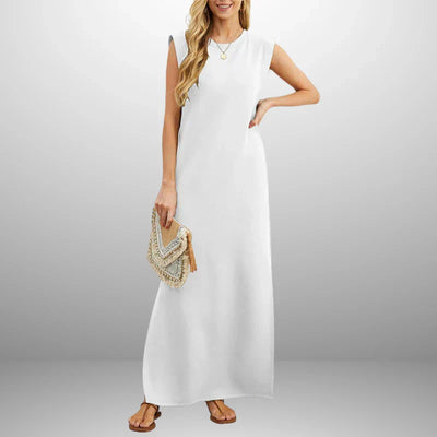 Louise | Robe longue fluide anti-rides
