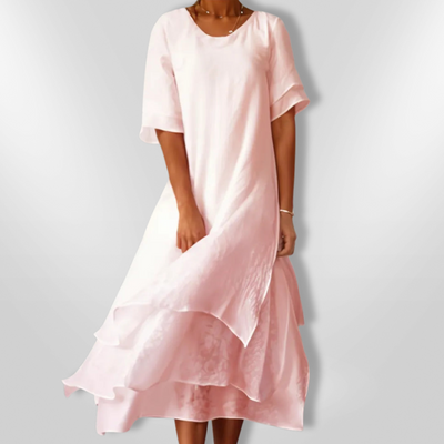 ELOISE | Robe longue élégante en coton
