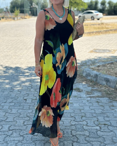 DERANI - ROBE BOHO À MOTIFS FLORAUX