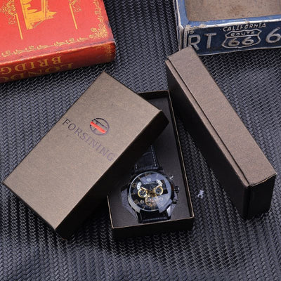 Montre de Luxe Tourbillon Automatique Mécanique