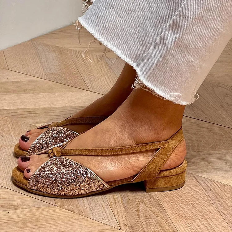 Hermine | Sandal Glitter Bas