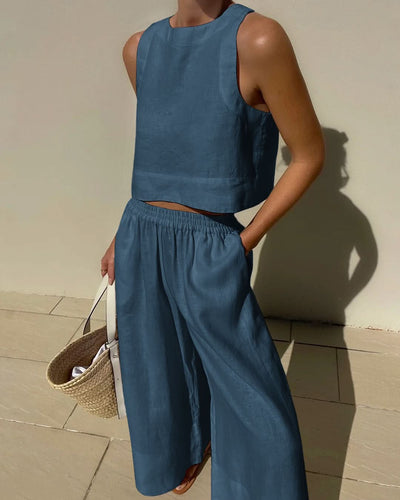 Morgane™ | Ensemble Élégant en Deux Pièces avec Couverture du Ventre