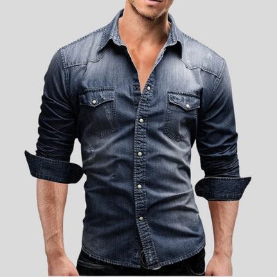 Lenoir™ - Chemise en denim moderne