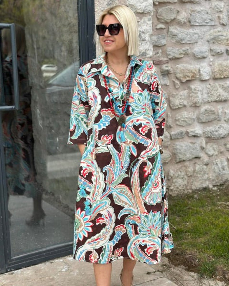 BORAMA – Robe colorée