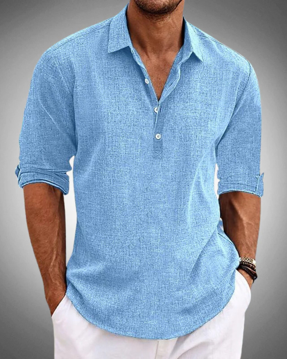 Sabbio | Chemise classique 1+1 GRATUITE