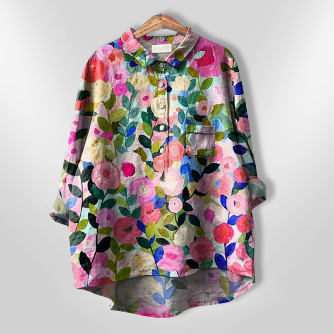 LILA | Chemisier à imprimé floral