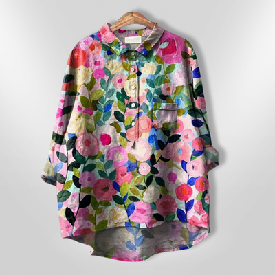 LILA | Chemisier à imprimé floral