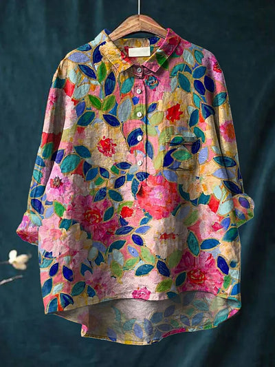 Chemise Décontractée Imprimé Chien | Tendance et Confort | Tissu Doux