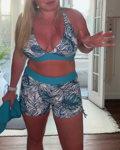 Bikini Élégant Et Polyvalent Loisir Deux Pièces